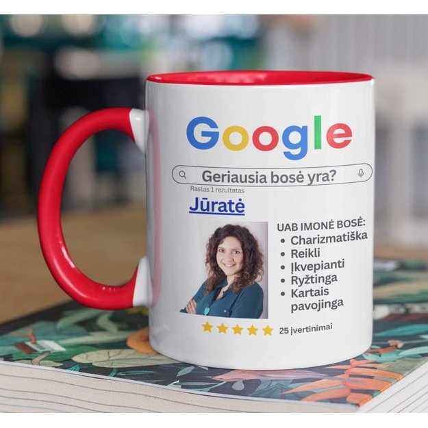 Puodelis GERIAUSIA BOSĖ YRA? 