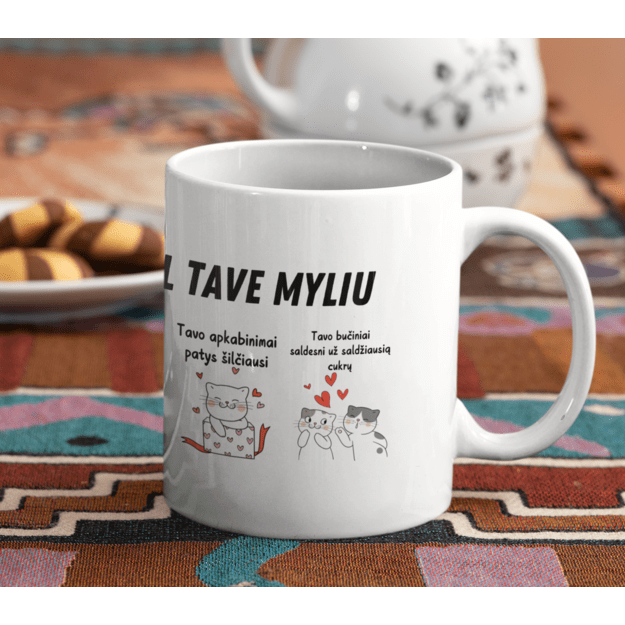 Puodelis 5 PRIEŽASTYS KODĖL TAVE MYLIU