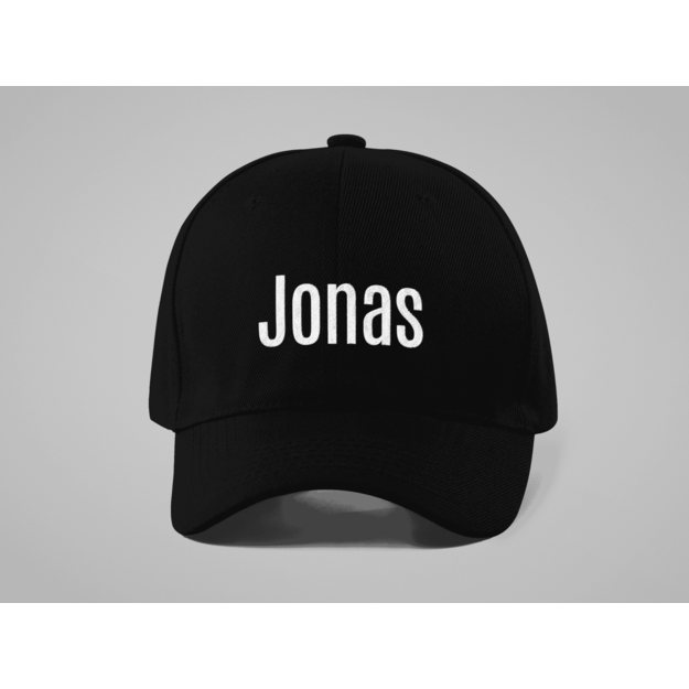 UNISEX kepurė JONAS (SU NORIMU VARDU)