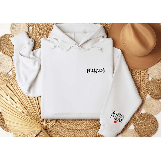 Džemperis MAMA su vaikų vardais 