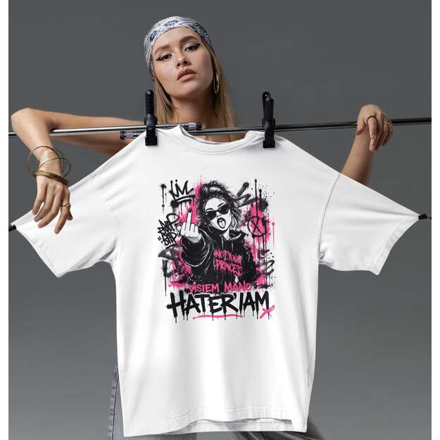 UNISEX Marškinėliai VISIEMS MANO HATER'IAMS