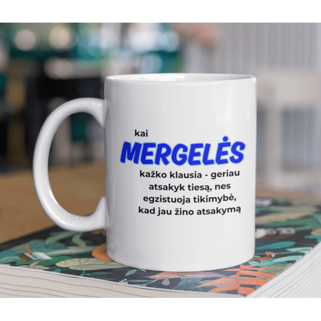 Puodelis MERGELĖ