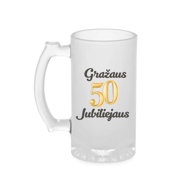 Bokalas GRAŽAUS 50 JUBILIEJAUS (SU NORIMU AMŽIUMI)