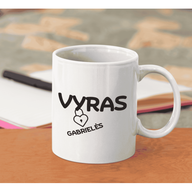 Puodelis VYRAS (SU NORIMU VARDU)