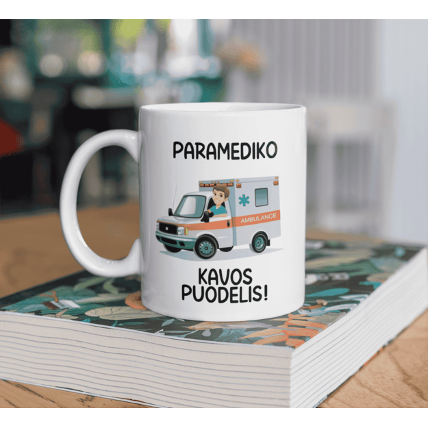 Puodelis PARAMEDIKO KAVOS PUODELIS