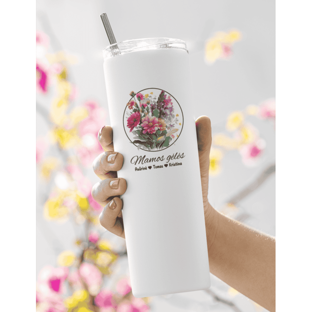 Gertuvė MAMOS GĖLĖS su vaikų vardais, 900 ml