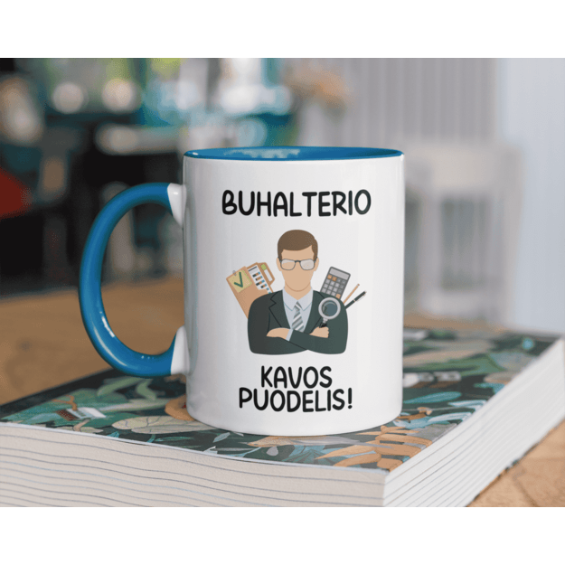 Puodelis BUHALTERIO KAVOS PUODELIS