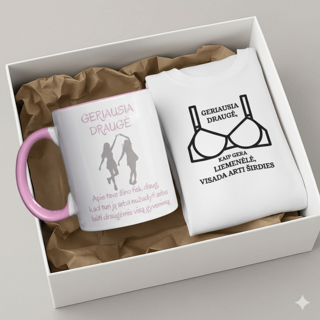 Dovanų rinkinys GERIAUSIA DRAUGĖ