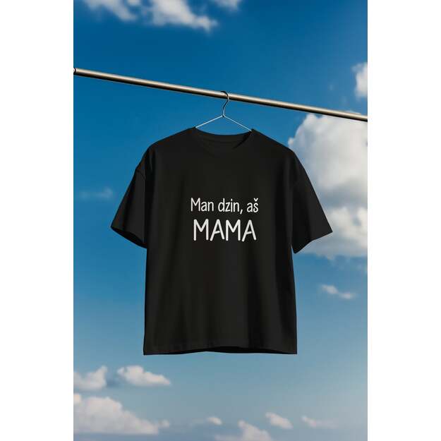 Unisex marškinėliai MAN DZIN AŠ MAMA