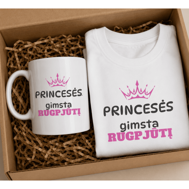 Dovanų rinkinys PRINCESĖS GIMSTA...su norimu mėnesio pavadinimu