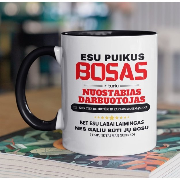 Puodelis PUIKUS BOSAS