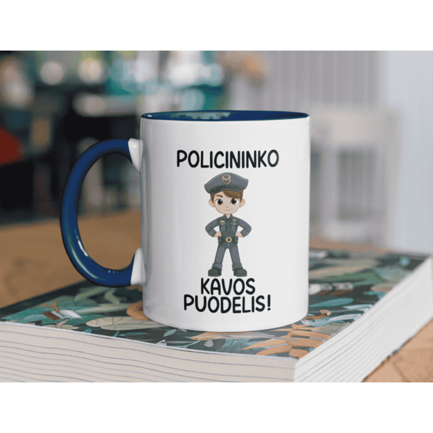 Puodelis POLICININKO KAVOS PUODELIS