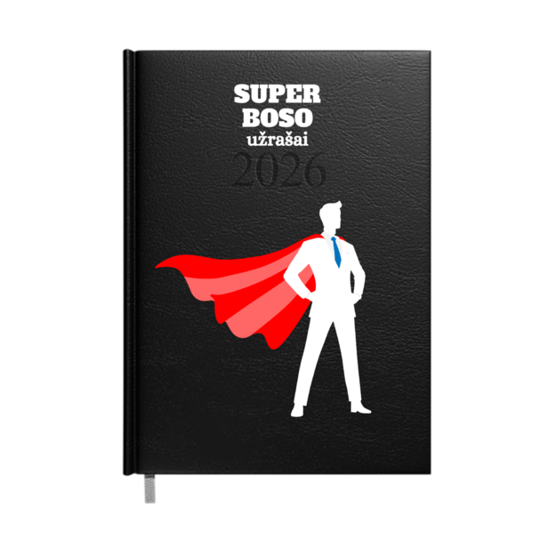 2026 m. darbo kalendorius SUPER BOSO UŽRAŠAI