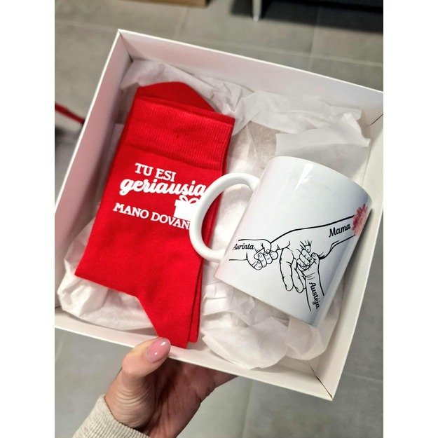 Dovanų rinkinys MAMAI SU VAIKŲ VARDAIS