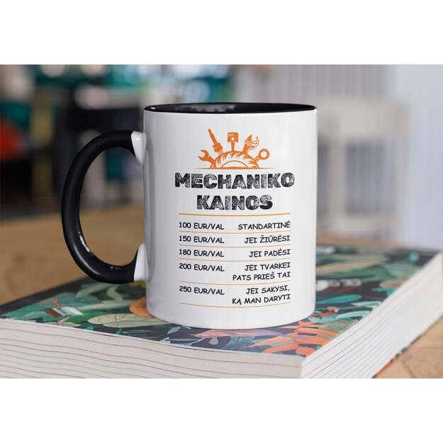 Puodelis MECHANIKO KAINOS