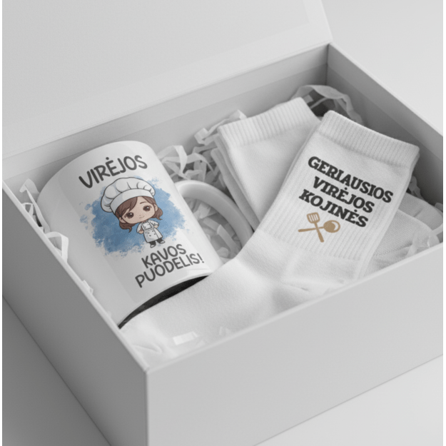 Dovanų rinkinys VIRĖJA (PROFESIJĄ GALIMA RINKTIS IR KITĄ)