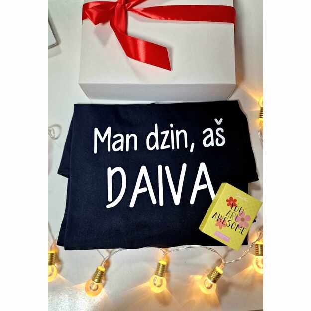Dovanų rinkinys MAN DZIN, AŠ DAIVA (VARDĄ GLAIMA PASIRINKTI)