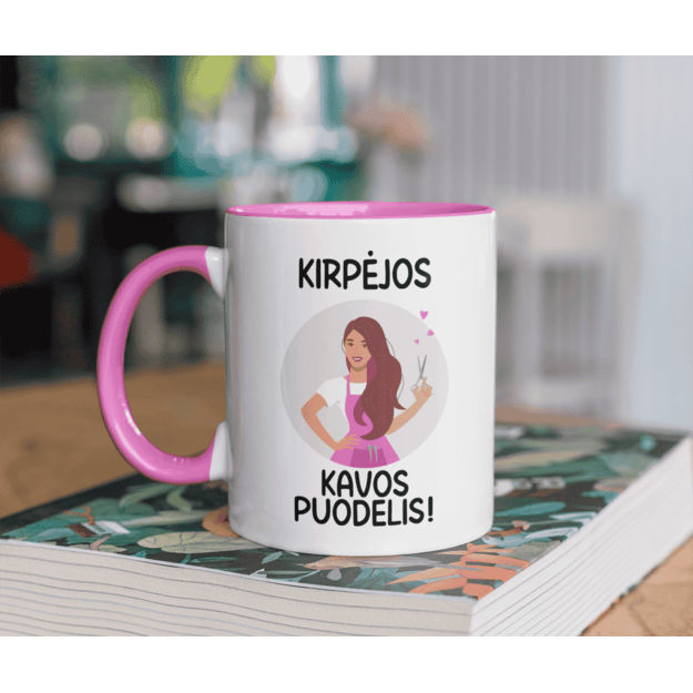 Puodelis KIRPĖJOS KAVOS PUODELIS