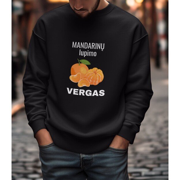 UNISEX džemperis MANDARINŲ LUPIMO VERGAS