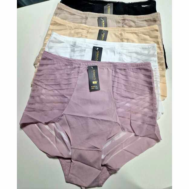(2XL DYDIS) Lazeriu kirptos kelnaitės KOLINA (SPALVŲ PASIRINKIMAS VIDUJE)
