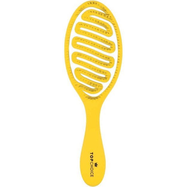 Kvepiantis plaukų šepetys "Yellow Glow"